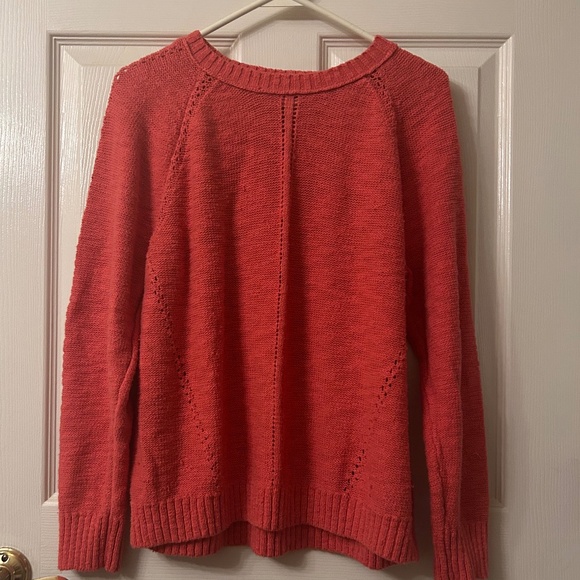 Loft Orange Sweater - Picture 1 of 6